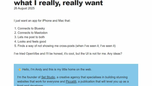 I tell you what I want, what I really, really want