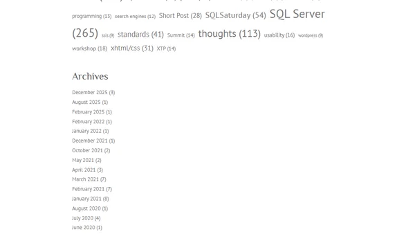 An Independent Conference