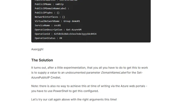 Setting Instance Level Public IPs on Azure VMs