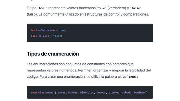 Tipos de datos en C#: Guía completa para principiantes