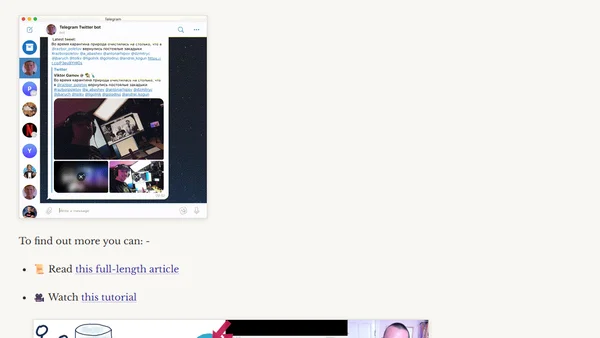 Building a Telegram bot with Apache Kafka and ksqlDB