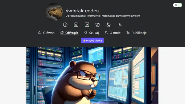 Historie zza kulis bloga na 4-lecie