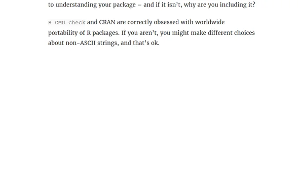 ASCII and beyond — will it play in Peoria?