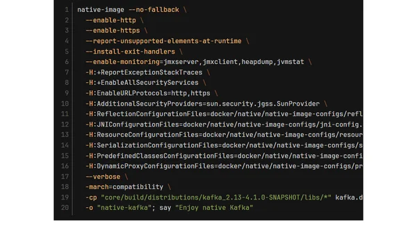 Building a Native Binary for Apache Kafka on macOS