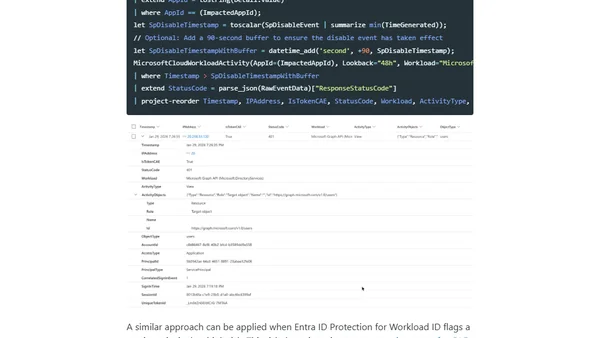 Analyzing Workload Identity Activity Through Token-Based Hunting