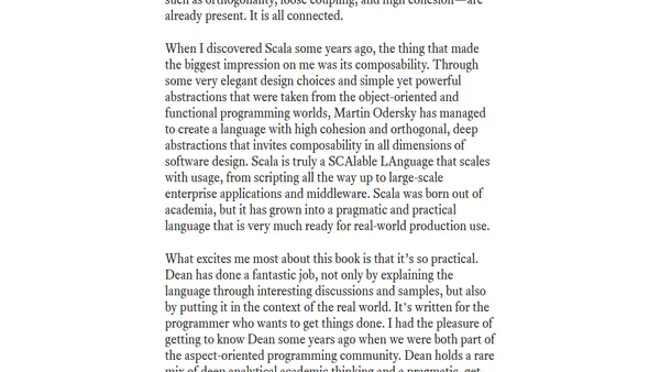 Foreword—Programming Scala