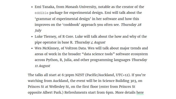 Design |> Data: Ihaka Lectures 2022