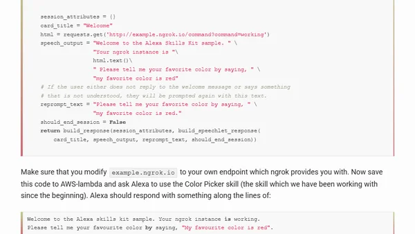 Controlling Your System Using Alexa (Tutorial)
