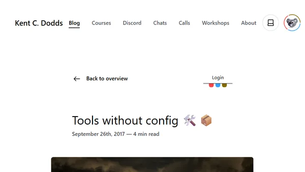 Tools without config 🛠📦