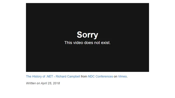 The History of .Net - by Richard Campbell