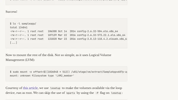 Mount VMDK/OVF/OVA on Amazon Web Services (AWS) EC2