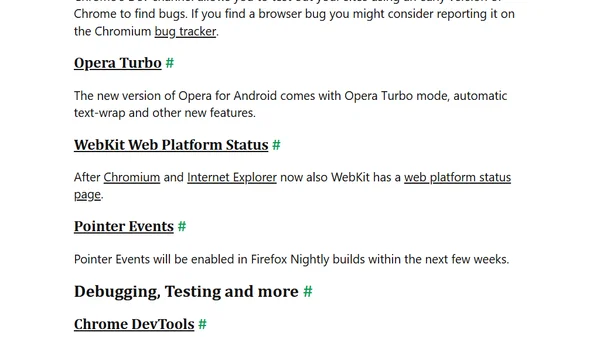 Browsers and Bugs 17/2015