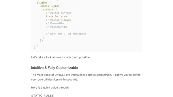 Reimagine Atomic CSS