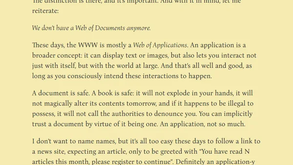 Web of Documents