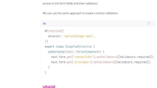A little trick with Angular forms and directives 🃏
