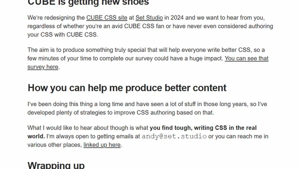 2024, the year of CSS education