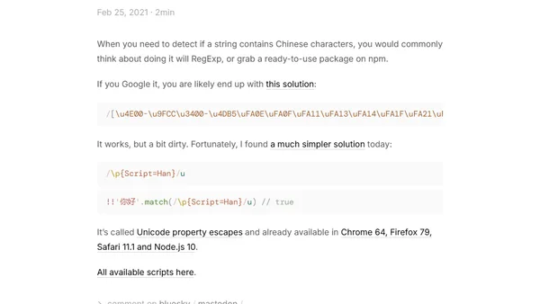 Match Chinese Characters