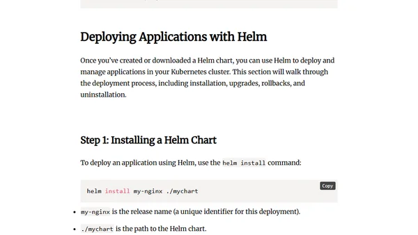 Using Helm with Kubernetes - A Guide to Helm Charts and Their Implementation