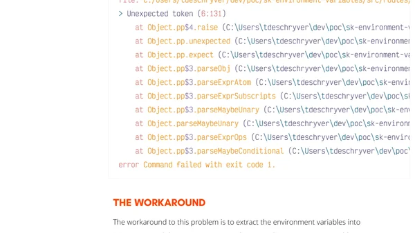 Environment variables with SvelteKit