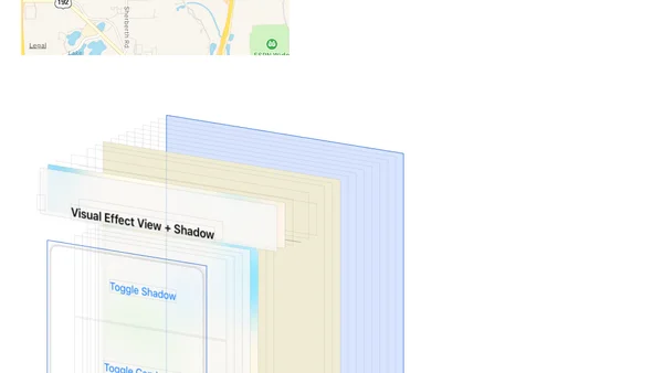 Add Drop Shadow To UIVisualEffectView