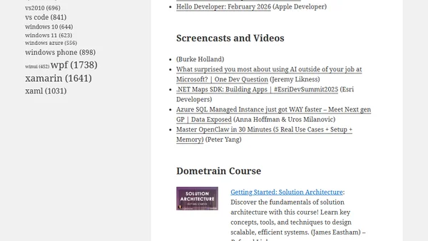 Dew Drop – February 5, 2026 (#4598)