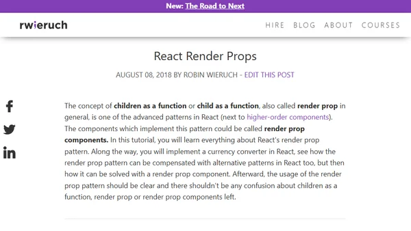 React Render Props