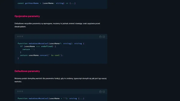 TypeScript - podstawy