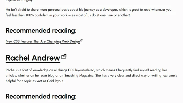 Great Front End Writers to Follow