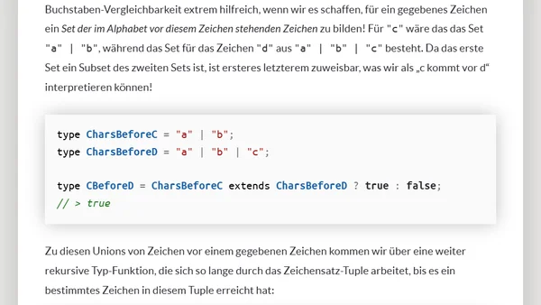 Code Challenge: Quicksort in 100% TypeScript-Typen
