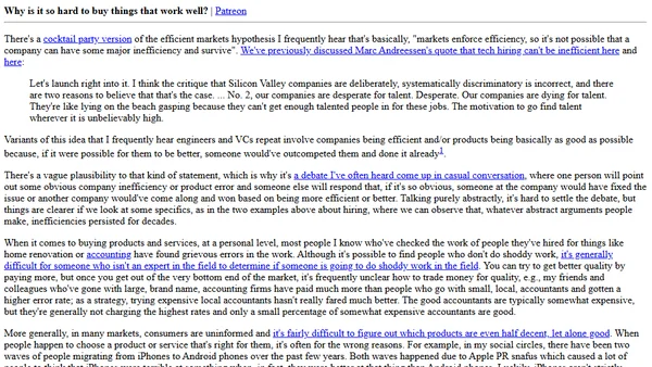 Why is it so hard to buy things that work well?