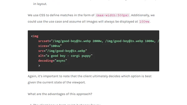 Responsive Images Crash Course for ASP.NET Core Developers