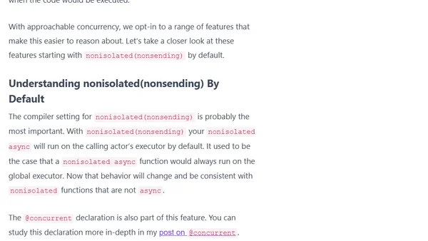 What is Approachable Concurrency in Xcode 26?