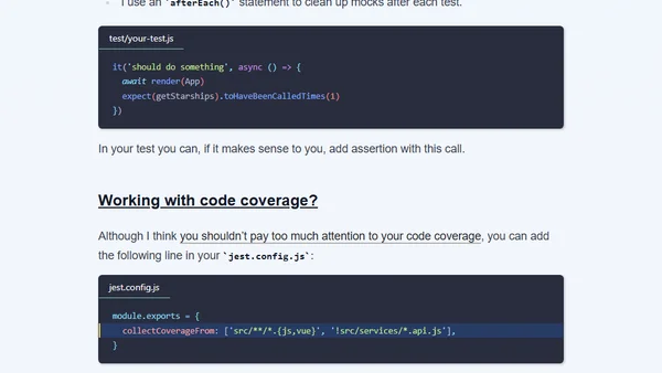 How to mock Axios HTTP calls with Jest
