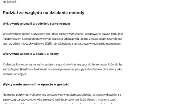 Wykrywanie anomalii – na czym polega, przykłady i sposoby
