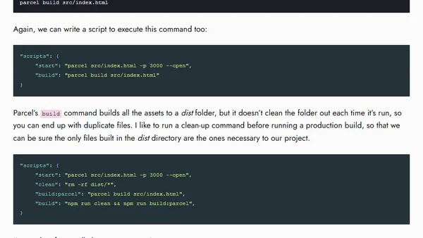 Part 2: Module Bundling with Parcel