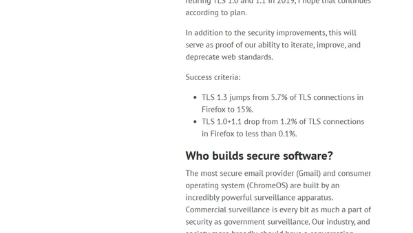 Security wish list for 2019
