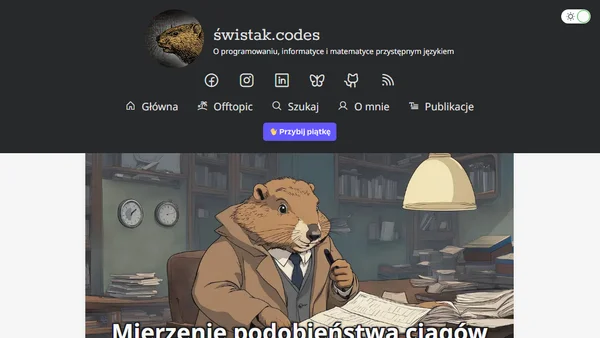 Mierzenie podobieństwa ciągów znaków