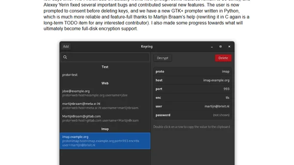 Status update, June 2022