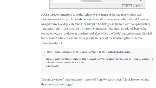 Another way to use your debugging tools