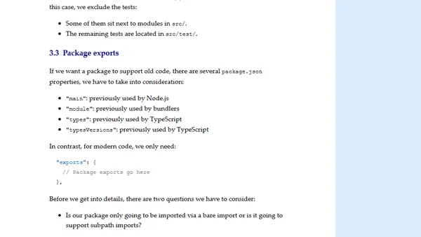 Tutorial: publishing ESM-based npm packages with TypeScript