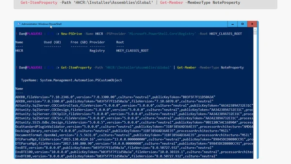 List Global Assembly Cache using PowerShell