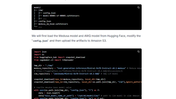 Accelerate Mixtral 8x7B with Speculative Decoding and Quantization on Amazon SageMaker