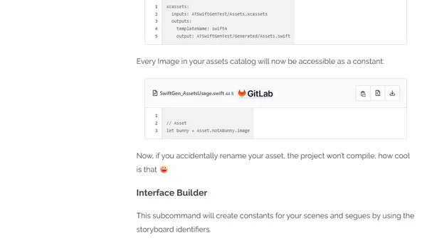 Type-safe Resources With SwiftGen