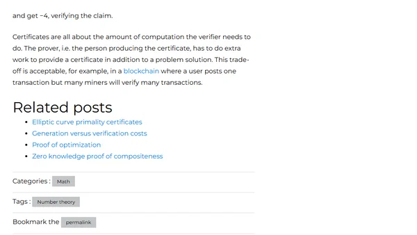 Fibonacci number certificates