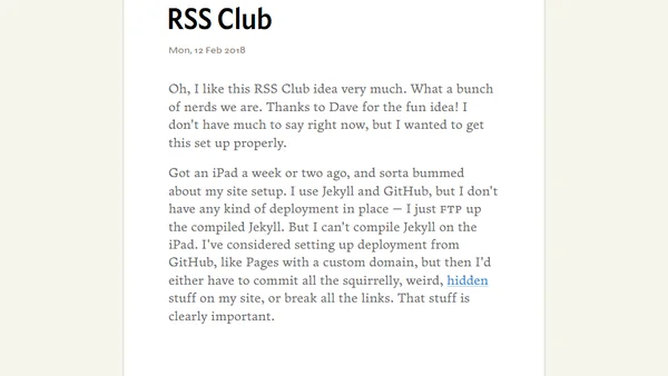 RSS Club