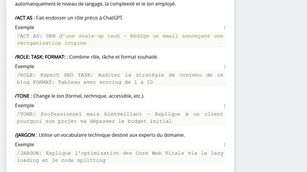 Quelques astuces pour obtenir de meilleures réponses de ChatGPT