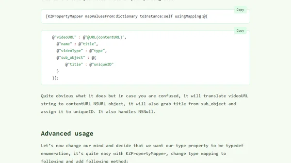 Stop writing data parsing code in your apps