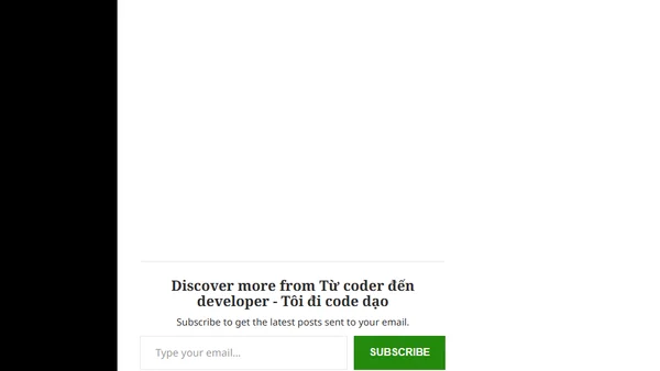 Review nhẹ các ngôn ngữ, công nghệ, framework mà mình đã và đang dùng kiếm cơm – Phần cuối
