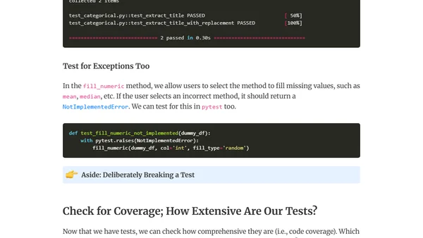 How to Set Up a Python Project For Automation and Collaboration