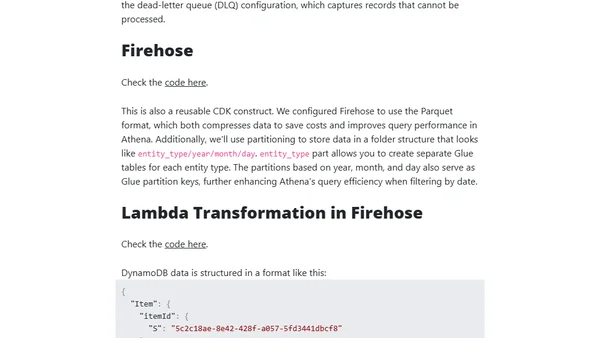 Query DynamoDB with SQL using Athena - Leveraging EventBridge Pipes and Firehose (2/2)